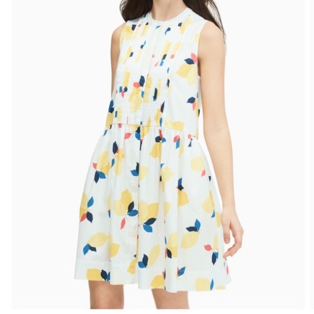 NWT Kate Spade New York Lemon Zest Sleeveless Dress